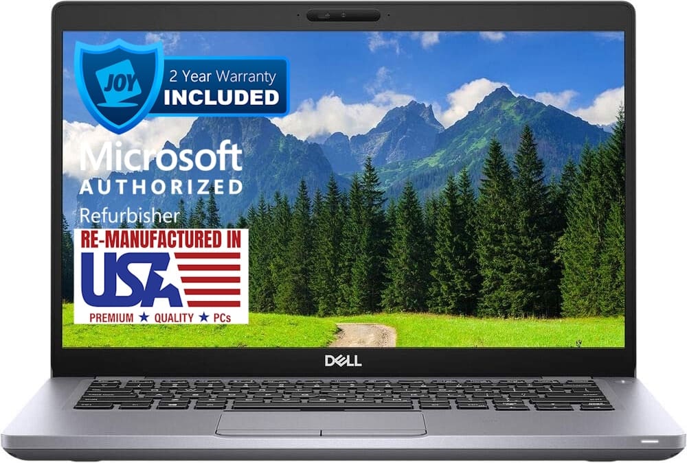 Dell - Latitude 5410 14" Refurbished Laptop - Intel 10th Gen Core i7 with 32GB Memory - Intel UHD Graphics - 1TB SSD - Silve…