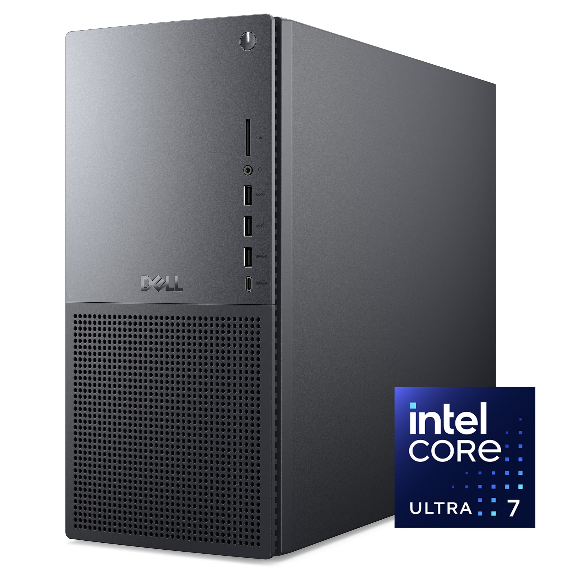 Dell - Tower Plus EBT2250 Desktop - Intel Core Ultra 7 265 2025 - 32GB Memory - NVIDIA GeForce RTX 5060 8GB - 1TB Storage -…