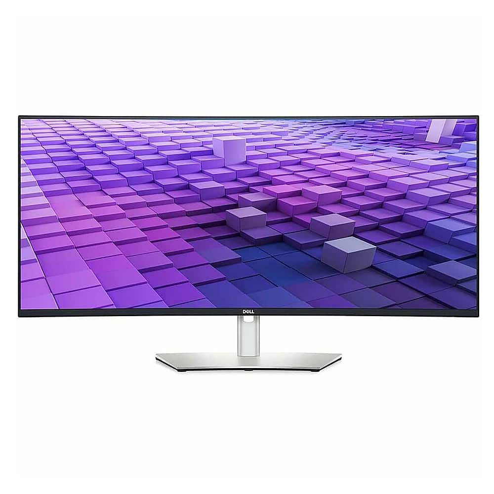 Dell - UltraSharp 37.5" IPS LED Curved 60Hz Monitor (VGA, USB, HDMI, DVI) - Black/Silver product image