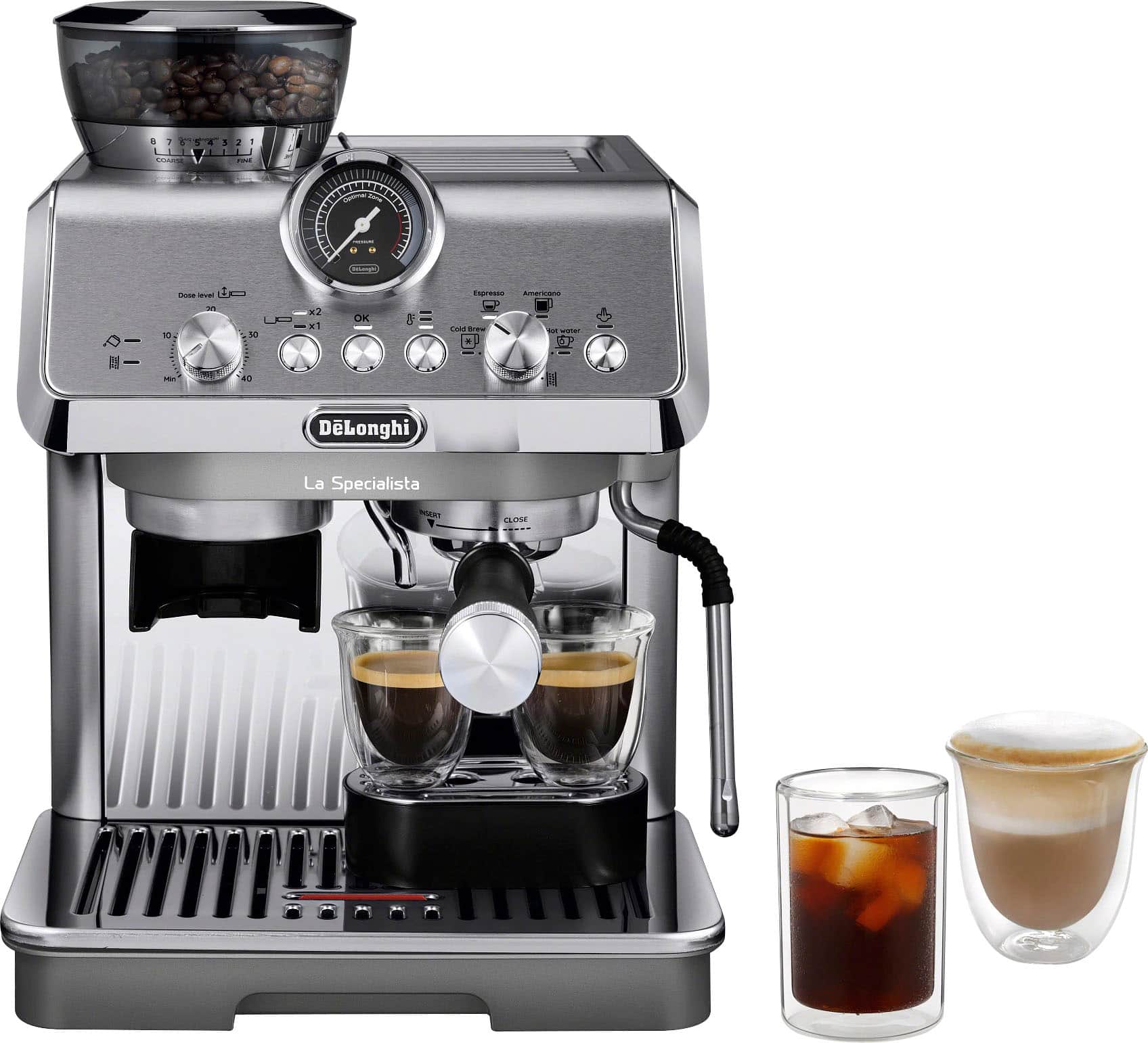 De'Longhi - La Specialista Arte Evo Espresso Machine with Cold Brew - Stainless Steel product image