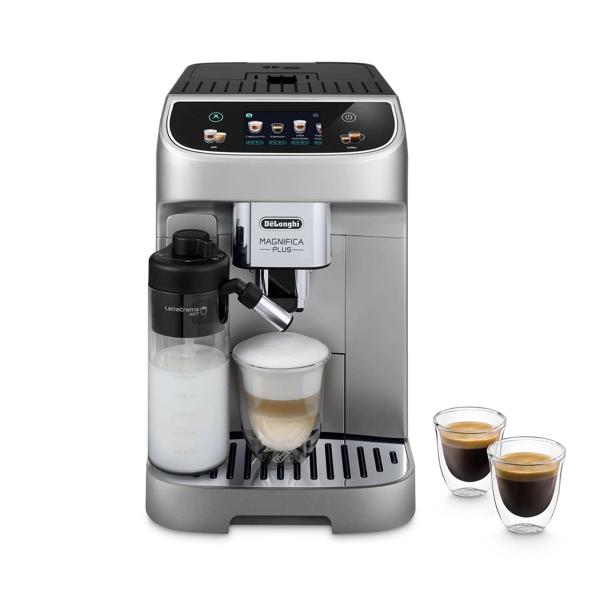 De'Longhi - Magnifica Plus Fully Automatic Espresso Machine - Silver product image