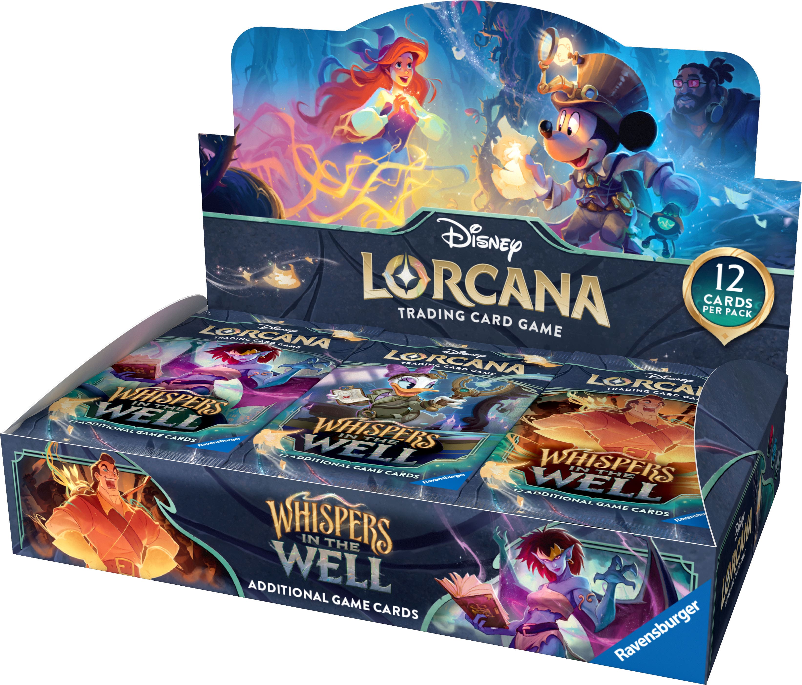 Disney - Lorcana: Whispers in the Well Booster Box - 24 Packs (288 Lorcana Cards) product image