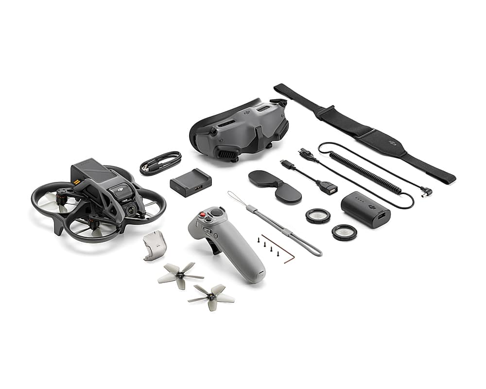 DJI - Geek Squad Certified Refurbished Avata Pro-View Combo (DJI Goggles 2) - Gray product image