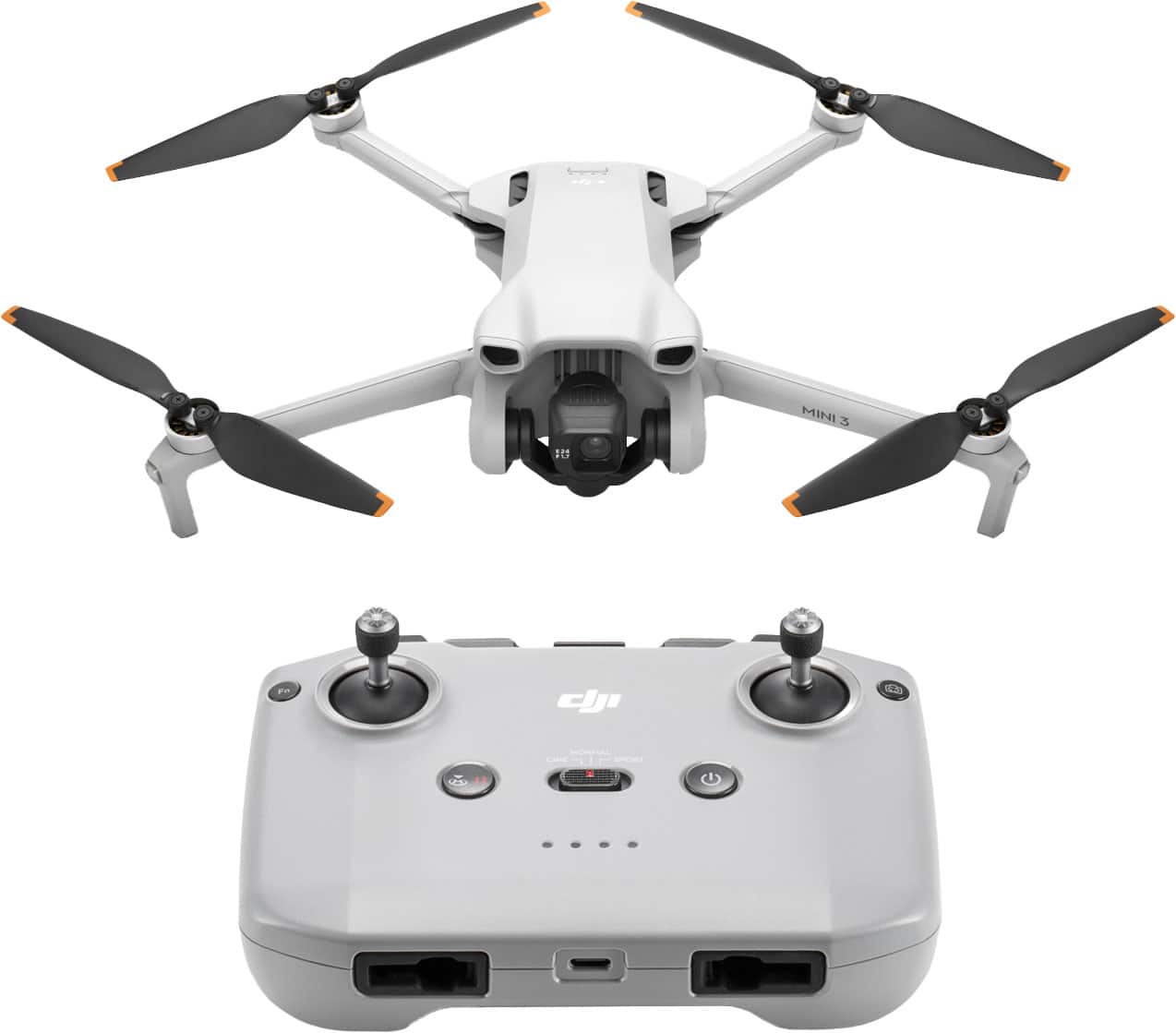 DJI - Geek Squad Certified Refurbished Mini 3 Drone - Gray product image