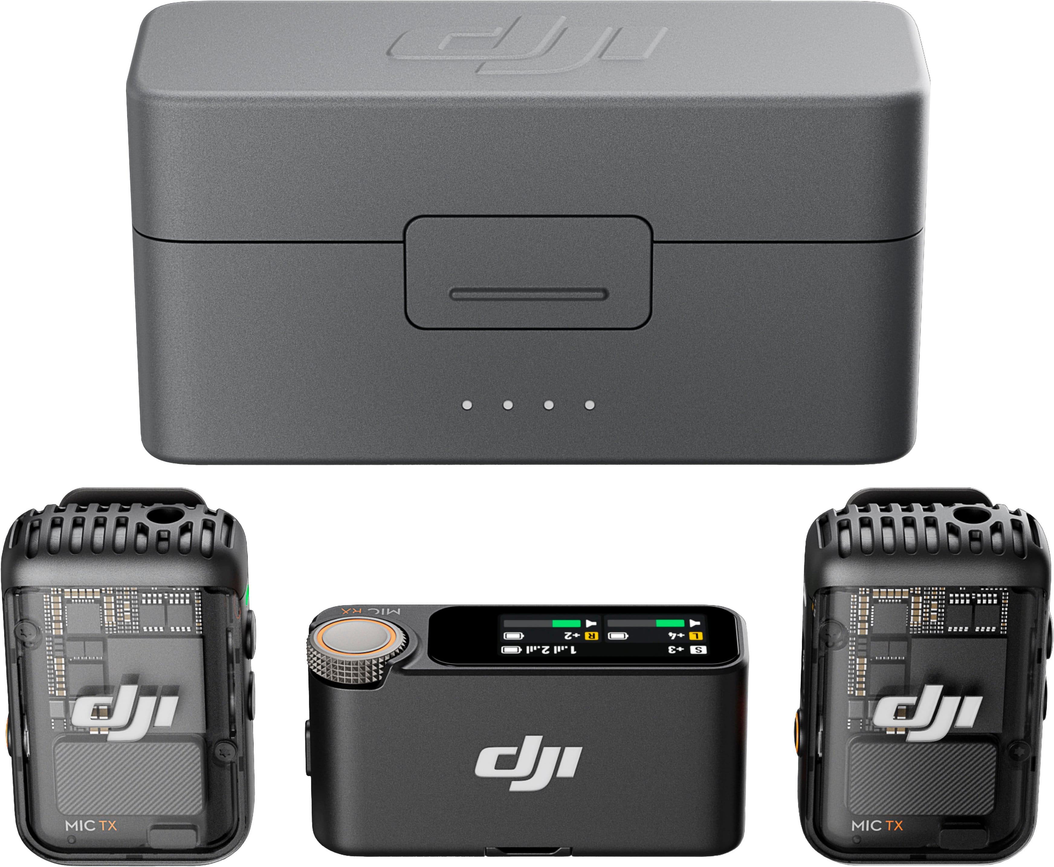 DJI - Mic 2 Wireless Omnidirectional Microphone System - Black product image