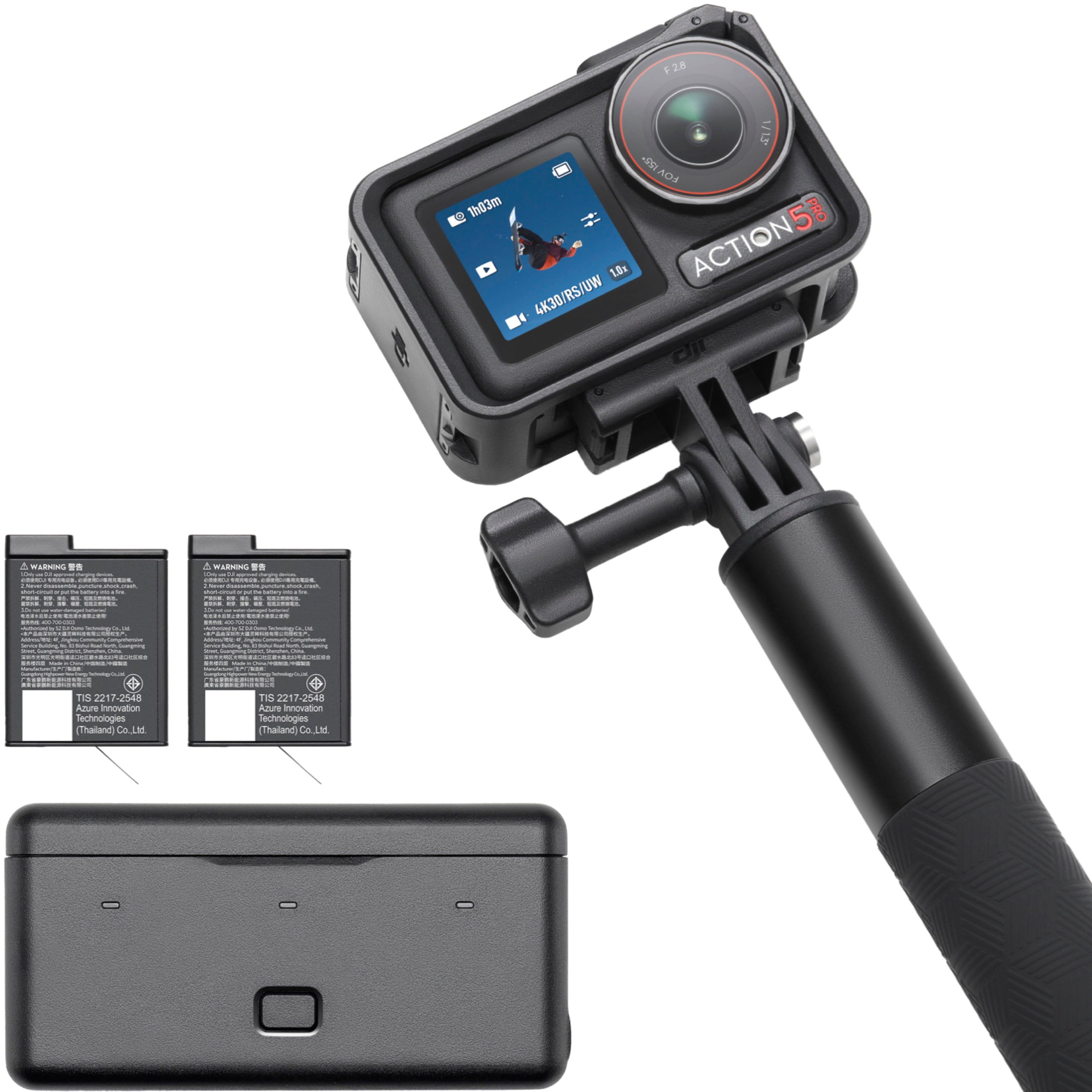 DJI - Osmo Action 5 Pro 4K Action Camera Adventure Bundle - Black product image