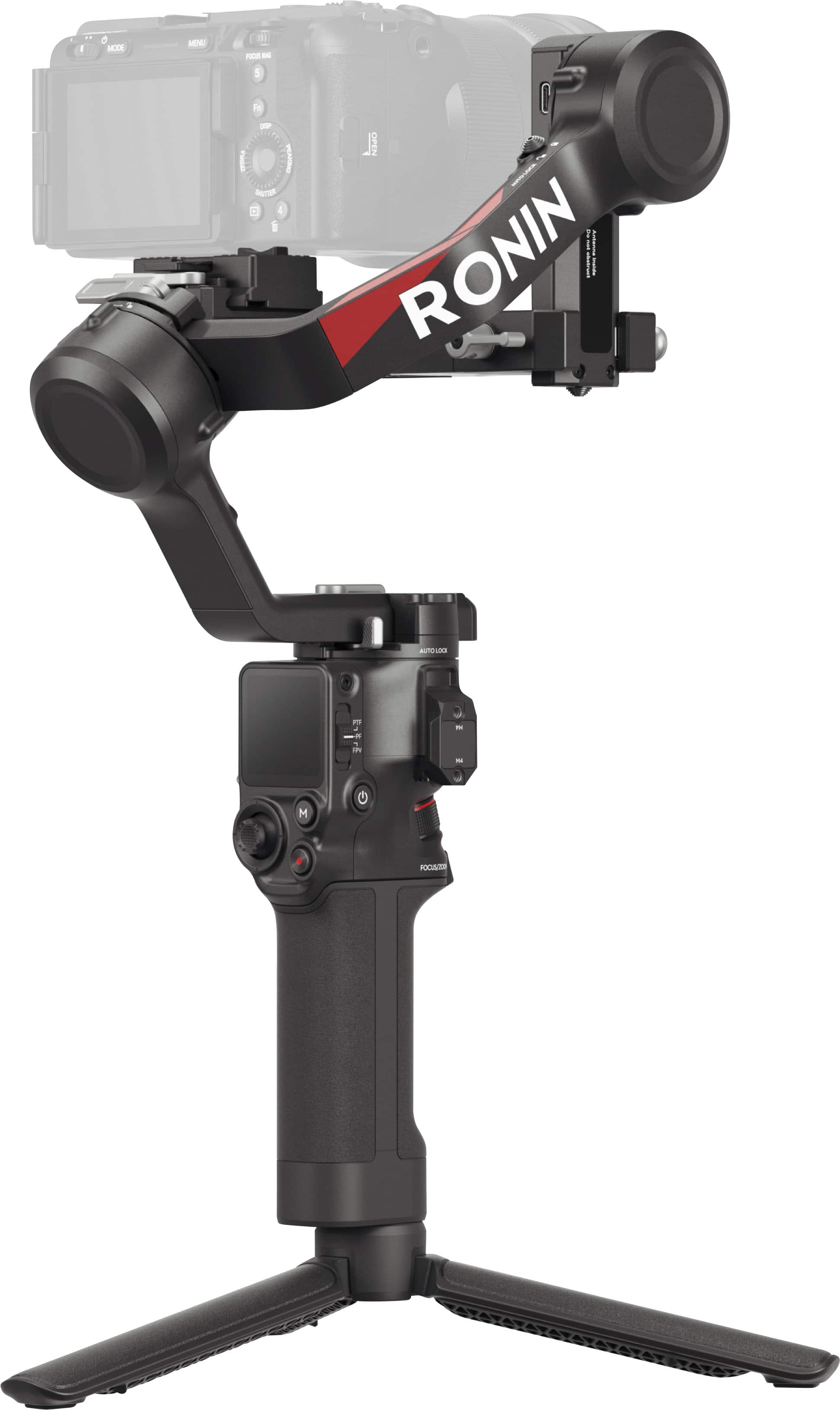 DJI - RS 4 3-Axis Gimbal Stabilizer for Cameras - Black product image
