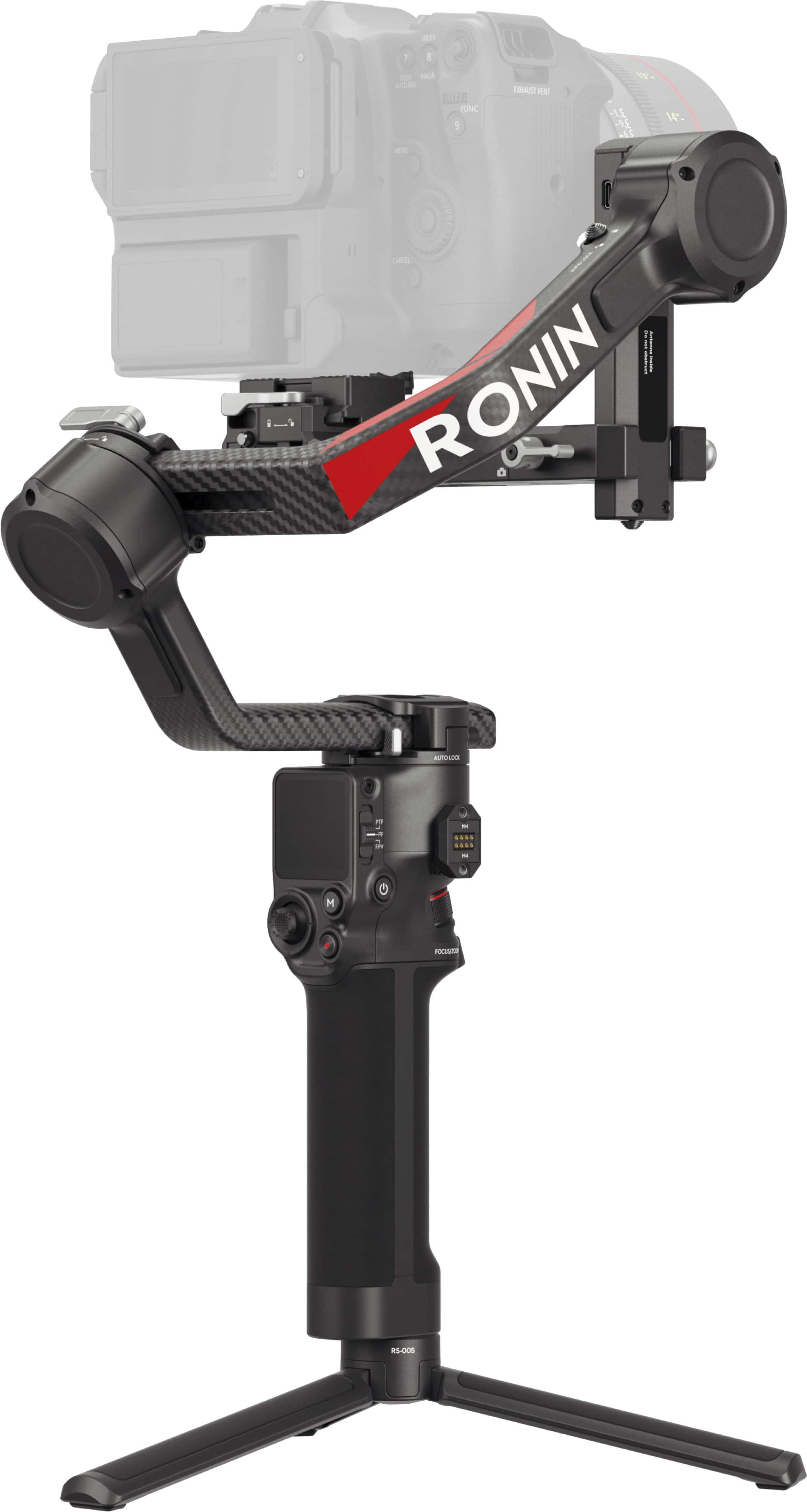DJI - RS 4 Pro Combo 3-Axis Gimbal Stabilizer for Cameras - Black product image