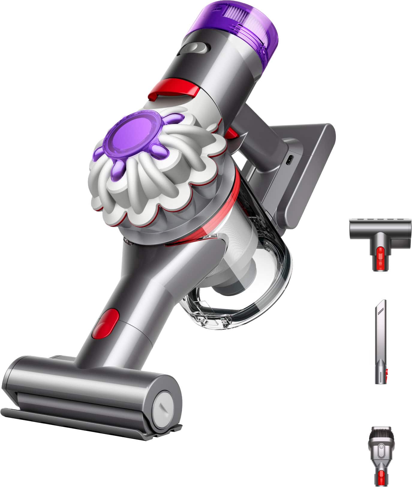 Dyson - Car+Boat Handheld Cordless Vacuum with 3 Accessories - Silver product image
