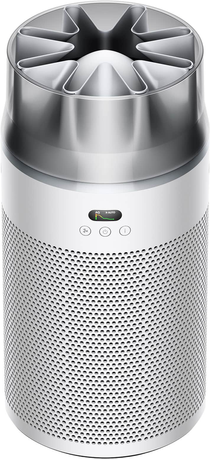 Dyson - HushJet Compact Air Purifier - White/Silver product image
