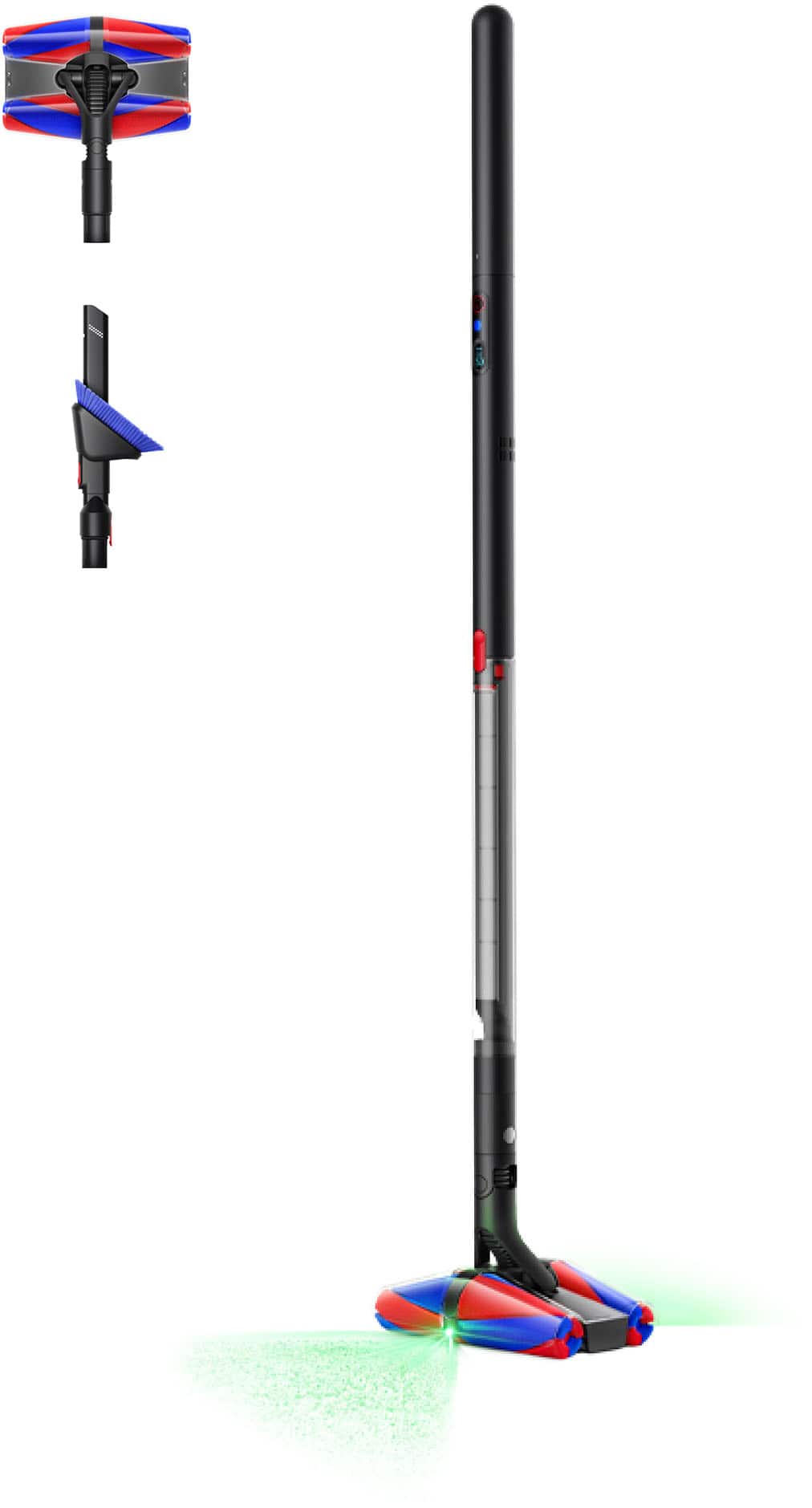 Dyson - PencilVac Fluffycones Cordless Vacuum - Black/Black product image