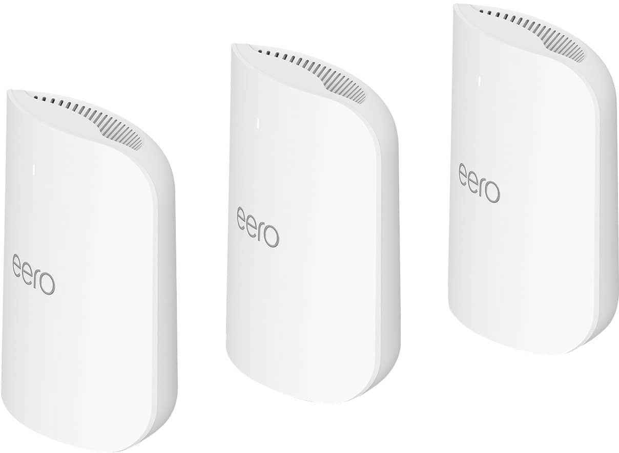 eero - Pro 7 Tri-band Mesh Wi-Fi 7 System (3-pack) - White product image