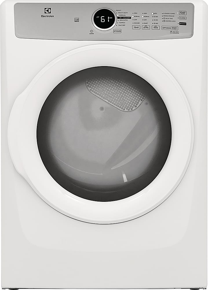 Electrolux - 8.0 Cu. Ft. Stackable Electric Dryer - White product image