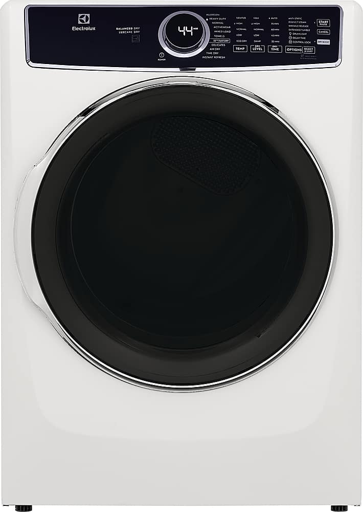 Electrolux - 8.0 Cu. Ft. Stackable Electric Dryer with Steam and Balanced Dry - White product image