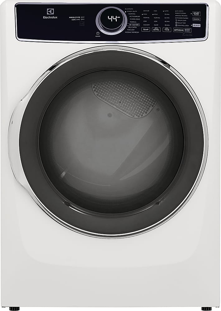 Electrolux - 8.0 Cu. Ft. Stackable Gas Dryer with Steam and LuxCare Dry System - White product image