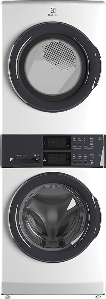 Electrolux - Laundry Tower Single Unit Front Load 4.4 Cu. Ft. Washer & 8 Cu. Ft. Electric Dryer - White product image