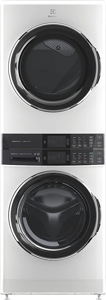 Electrolux - Laundry Tower Single Unit Front Load 4.5 Cu. Ft. Washer & 8 Cu. Ft. Electric Dryer with Perfect Steam - Titaniu…
