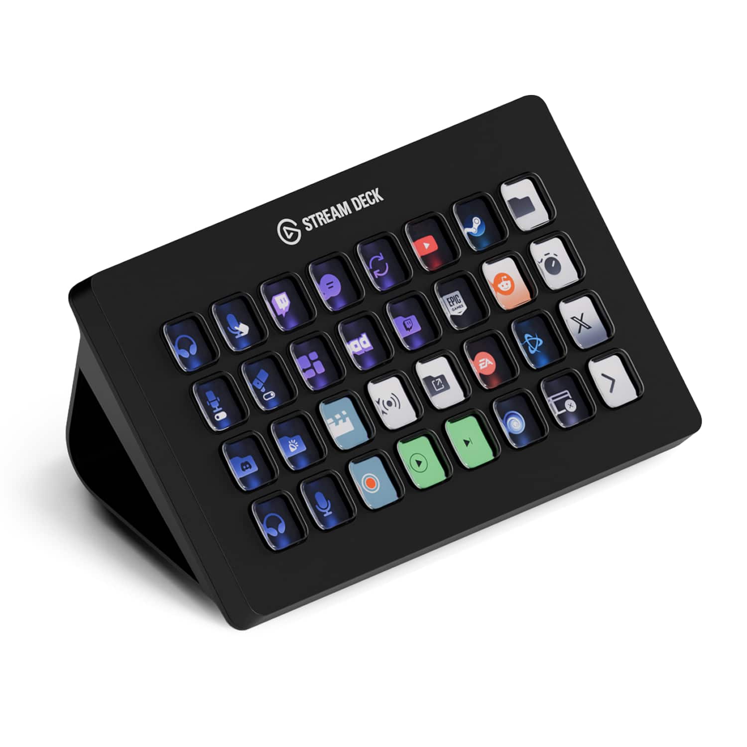 Elgato - Stream Deck XL Wired Keypad with Back Lighting - Black product image