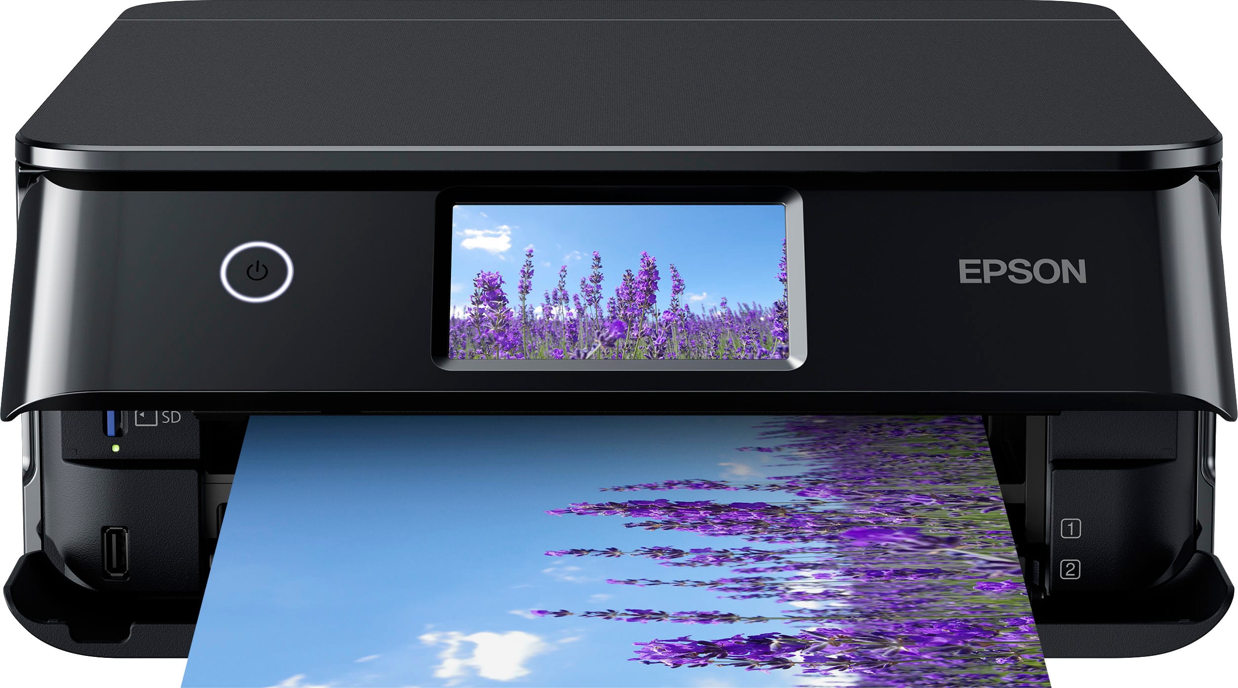 Epson - Expression Photo XP-8800 Wireless Color All-in-One Inkjet Printer - Black product image