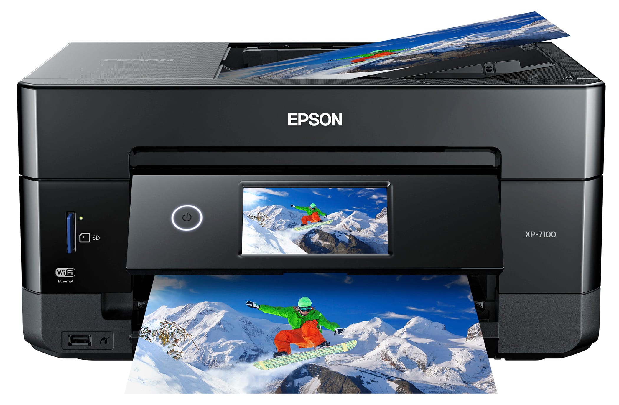 Epson - Expression Premium XP-7100 Wireless All-In-One Inkjet Printer - Black product image