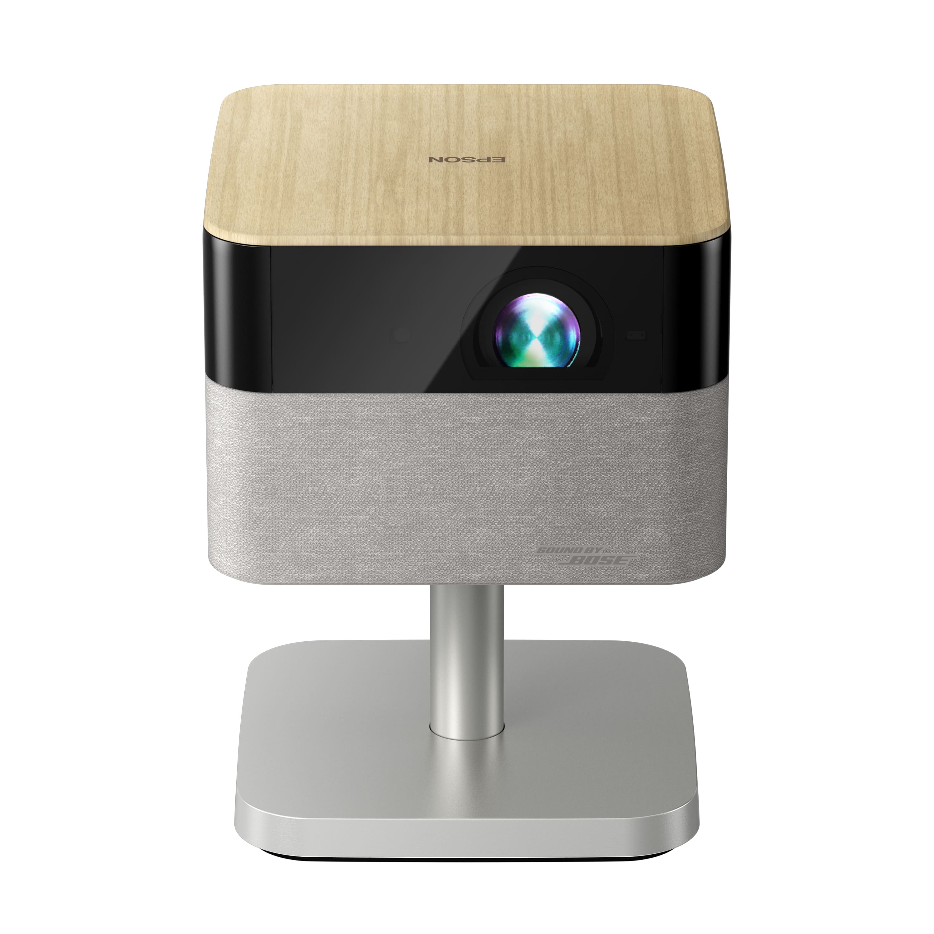 Epson - Lifestudio Flex Plus 4K PRO-UHD Portable Smart Projector, Sound by Bose, 1,000 Lumens Color & White Brightness, 3LCD…