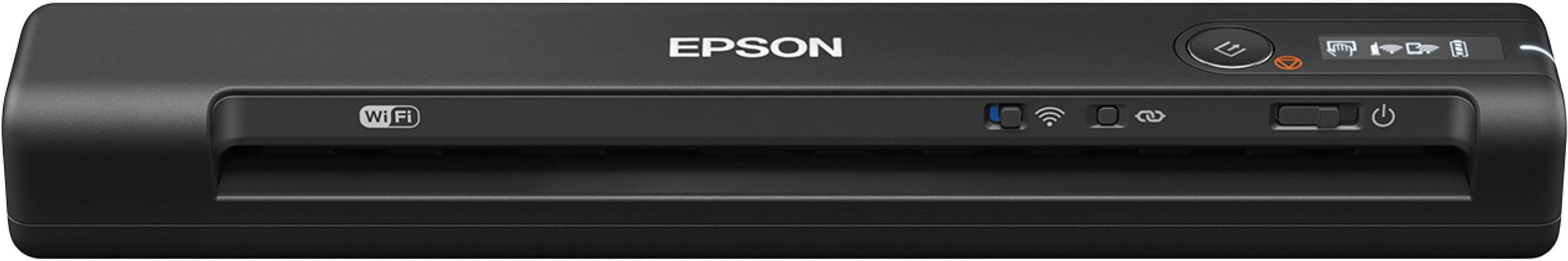 Epson - WorkForce ES-60W Wireless Mobile Color Sheetfed Document Scanner - Black product image