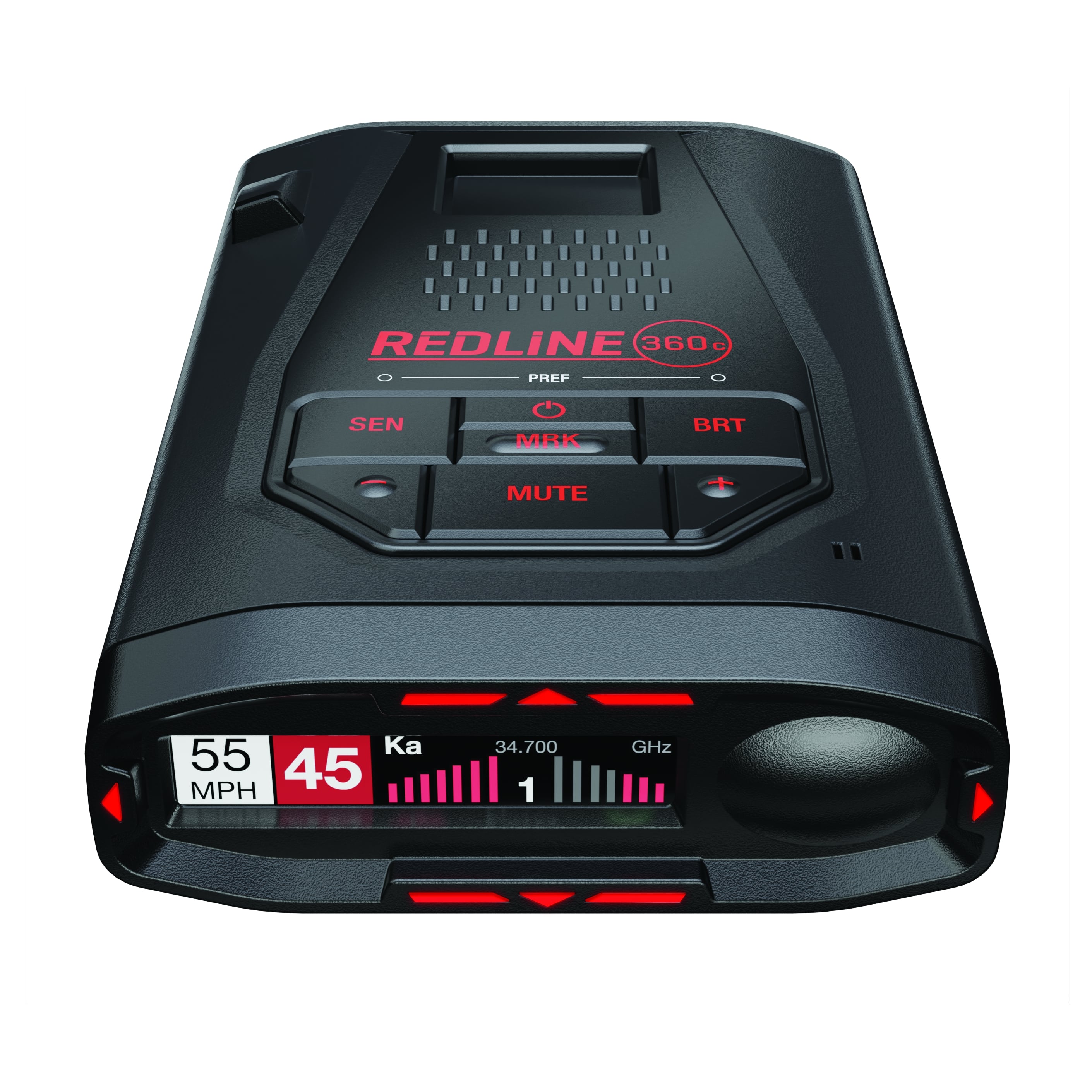 Escort - Redline 360c Radar Detector System, works with Apple CarPlay/Android Auto - Black product image