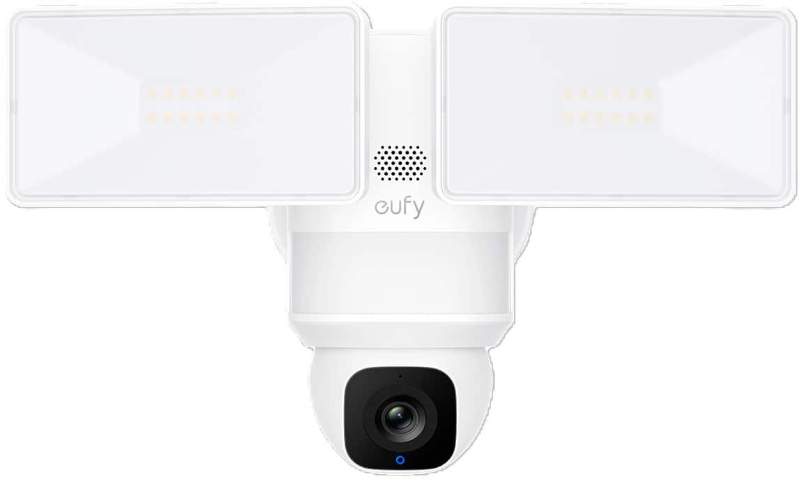 eufy - E30 Outdoor Wired 2K PTZ Security Camera with Floodlights - White product image