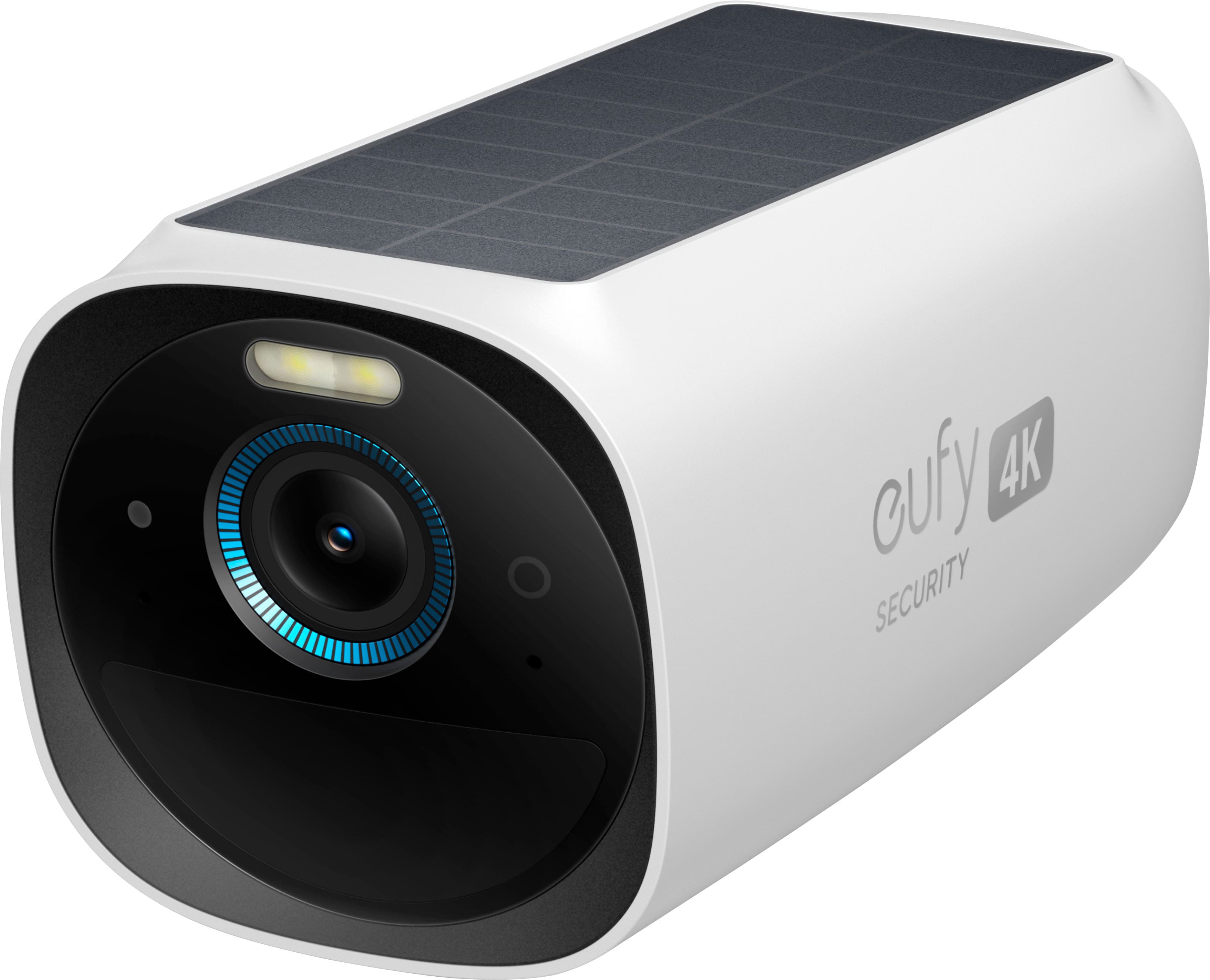 eufy - eufyCam 3, Outdoor Wireless 4K Solar Powered Add-On Security Camera (Base Not Included) - White product image