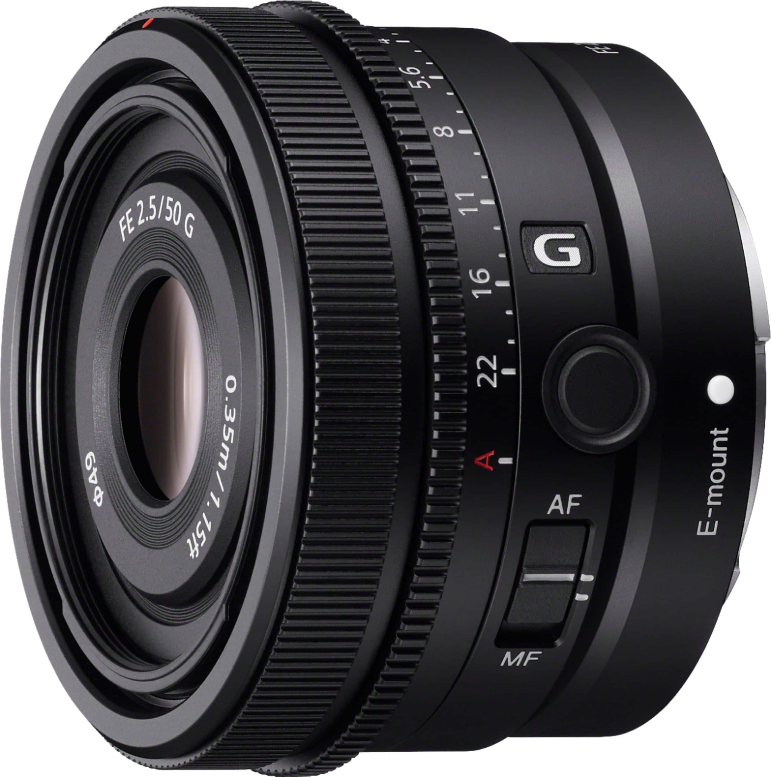FE 50mm F2.5 G Full-frame Ultra-compact G Lens for Sony Alpha E-mount Cameras - Black product image