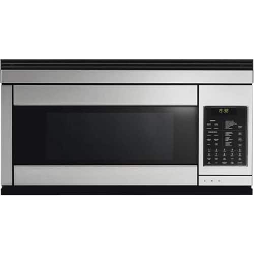 Fisher & Paykel - 1.1 Cu. Ft. Over-the-Counter Microwave - Black Stainless Steel product image