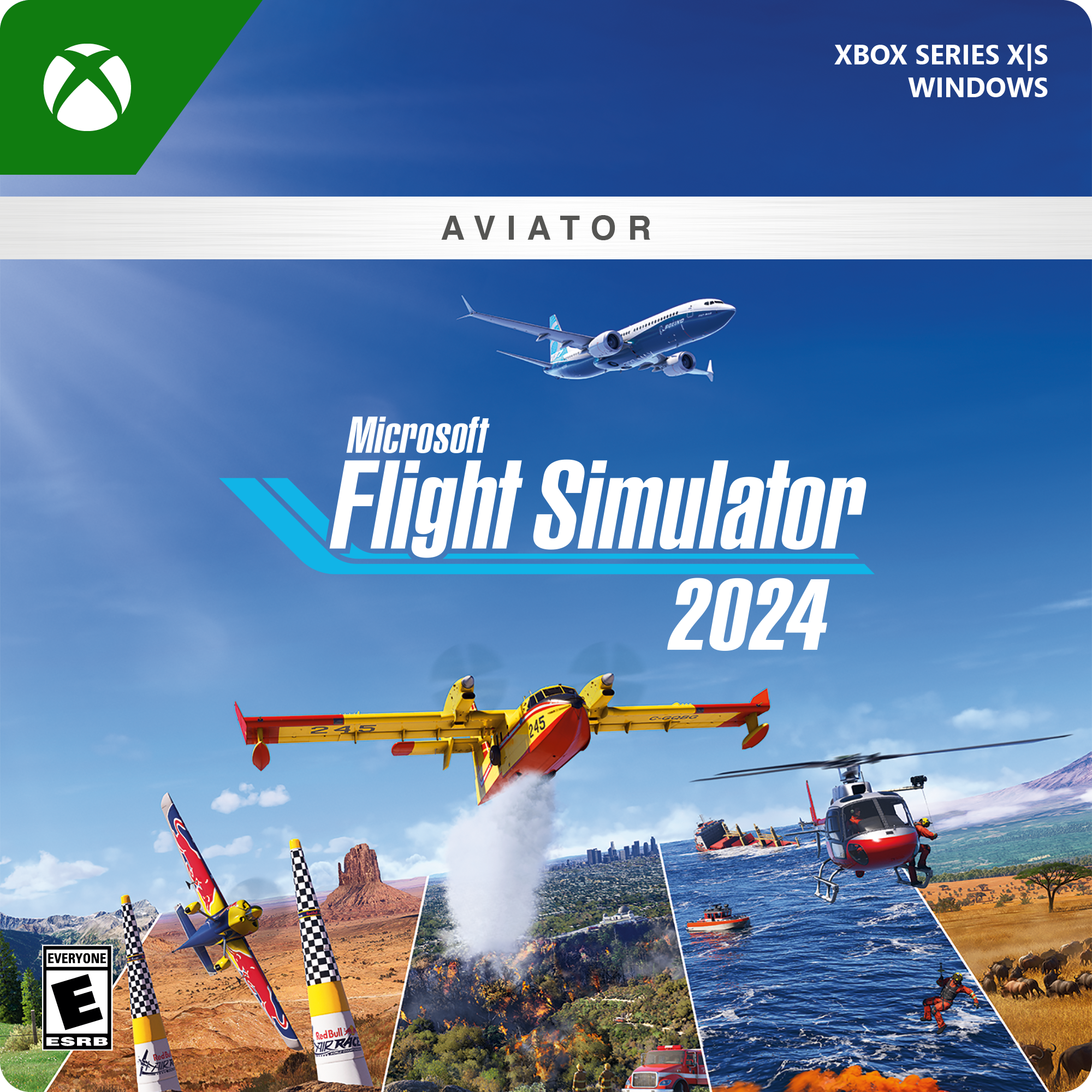 Flight Simulator 2024 Aviator Edition - Xbox Series X, Xbox Series S, Windows [Digital] product image