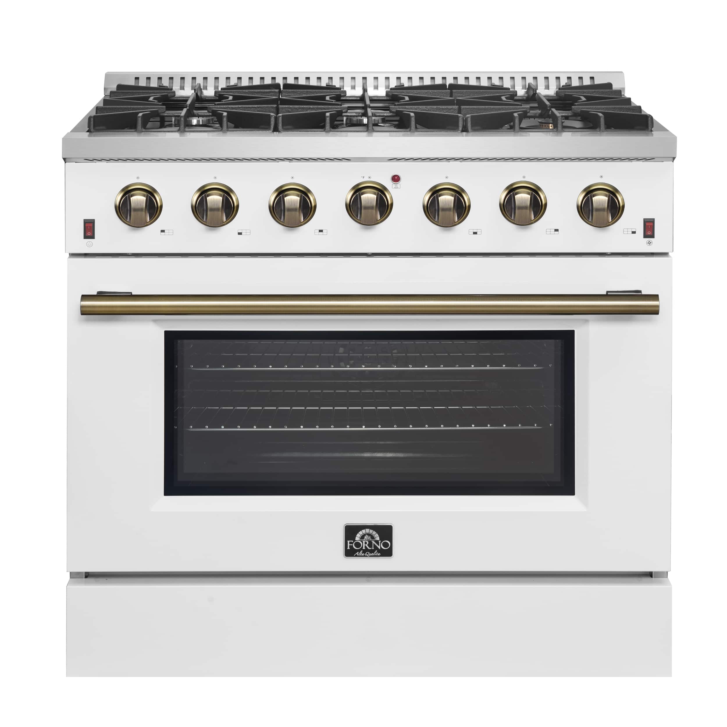 Forno Appliances - Galiano 5.36 Cu. Ft. Freestanding Gas Range with Convection Oven - Black product image