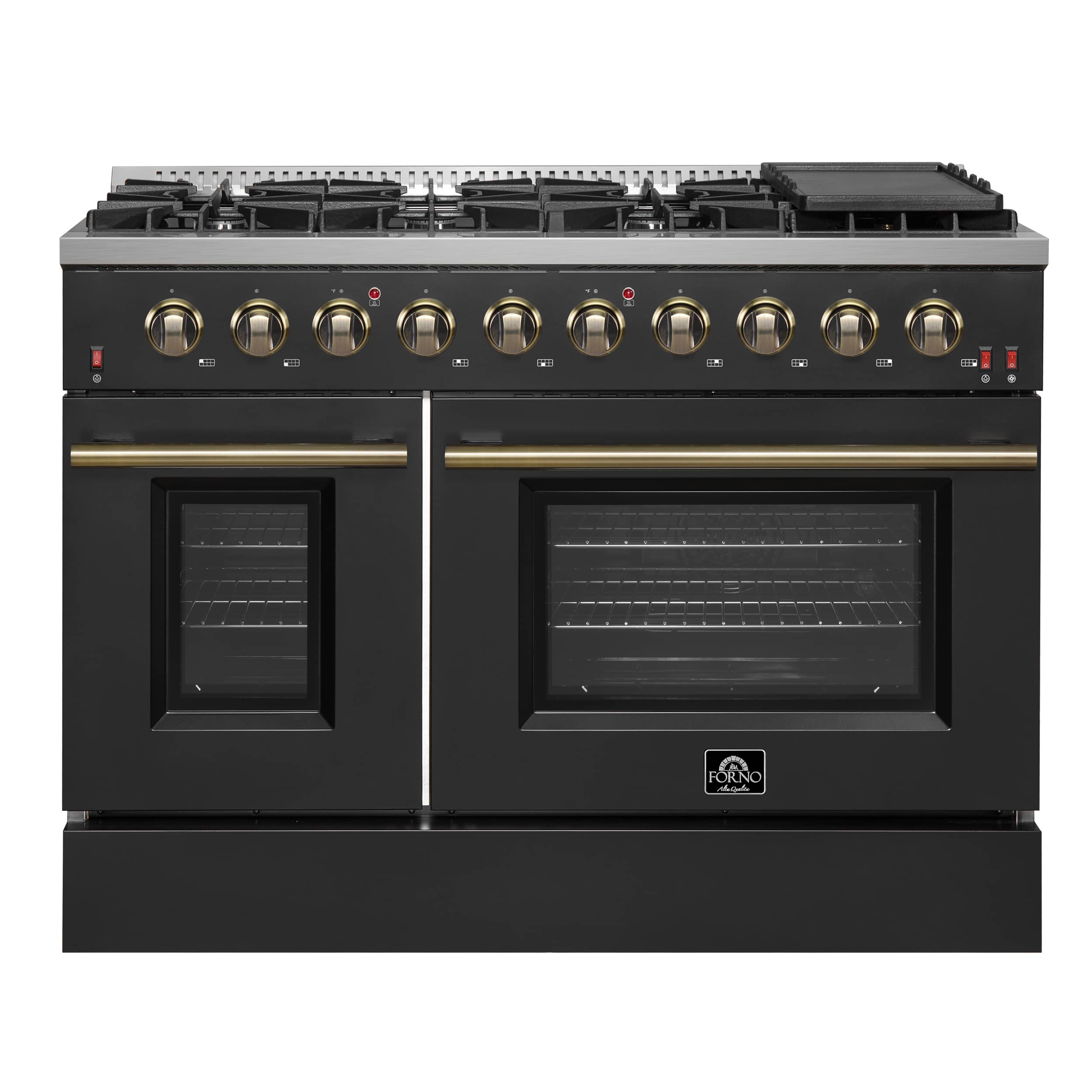 Forno Appliances - Galiano 6.58 Cu. Ft. Freestanding Gas Range with Convection Oven - Black product image