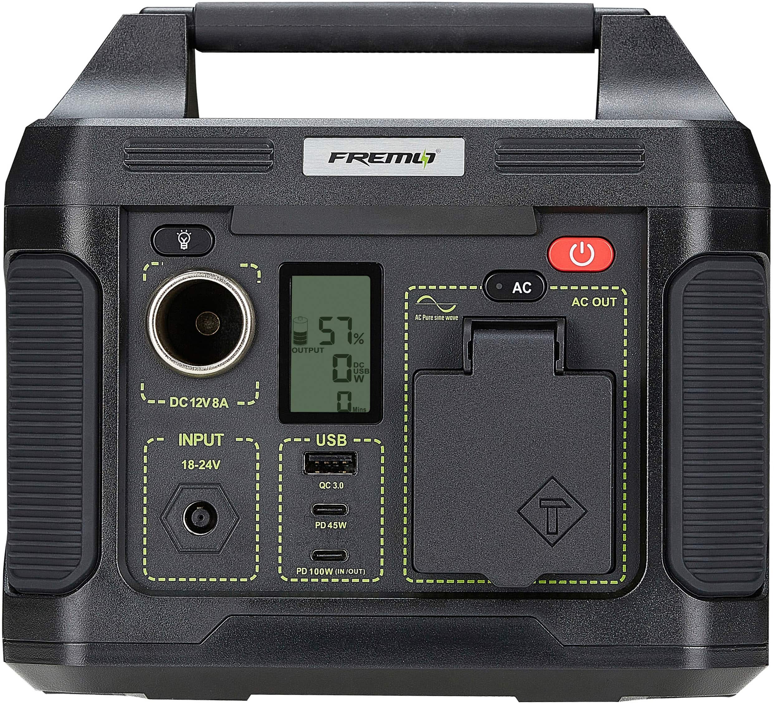 Fremo - TP300 Portable Power Station (231 Wh Capacity) - Gray product image
