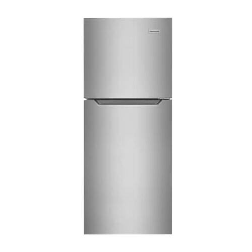 Frigidaire - 11.6 Cu. Ft. Garage Ready Top-Freezer Refrigerator - Fingerprint-Resistant Stainless Steel Look product image