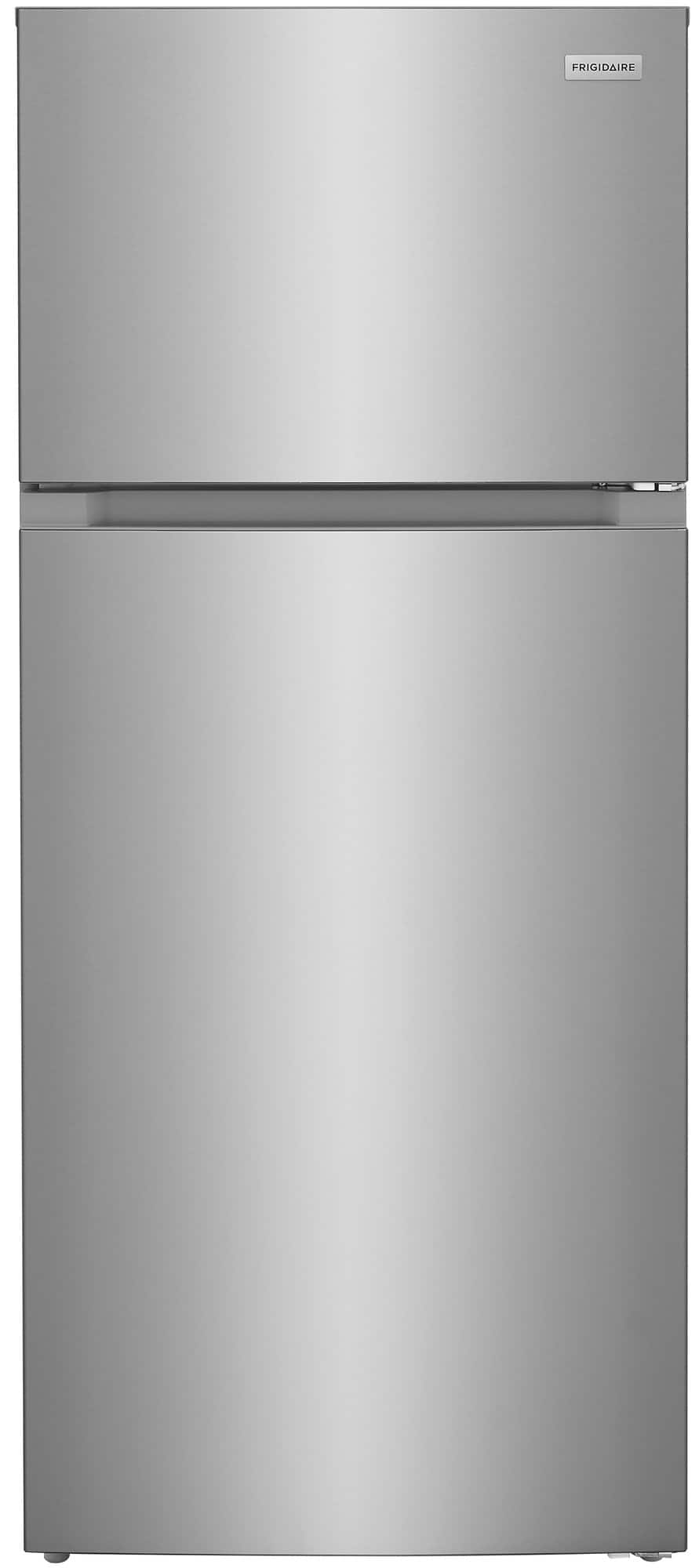 Frigidaire - 16.0 Cu. Ft. Garage Ready Top Freezer Refrigerator - Stainless Steel product image