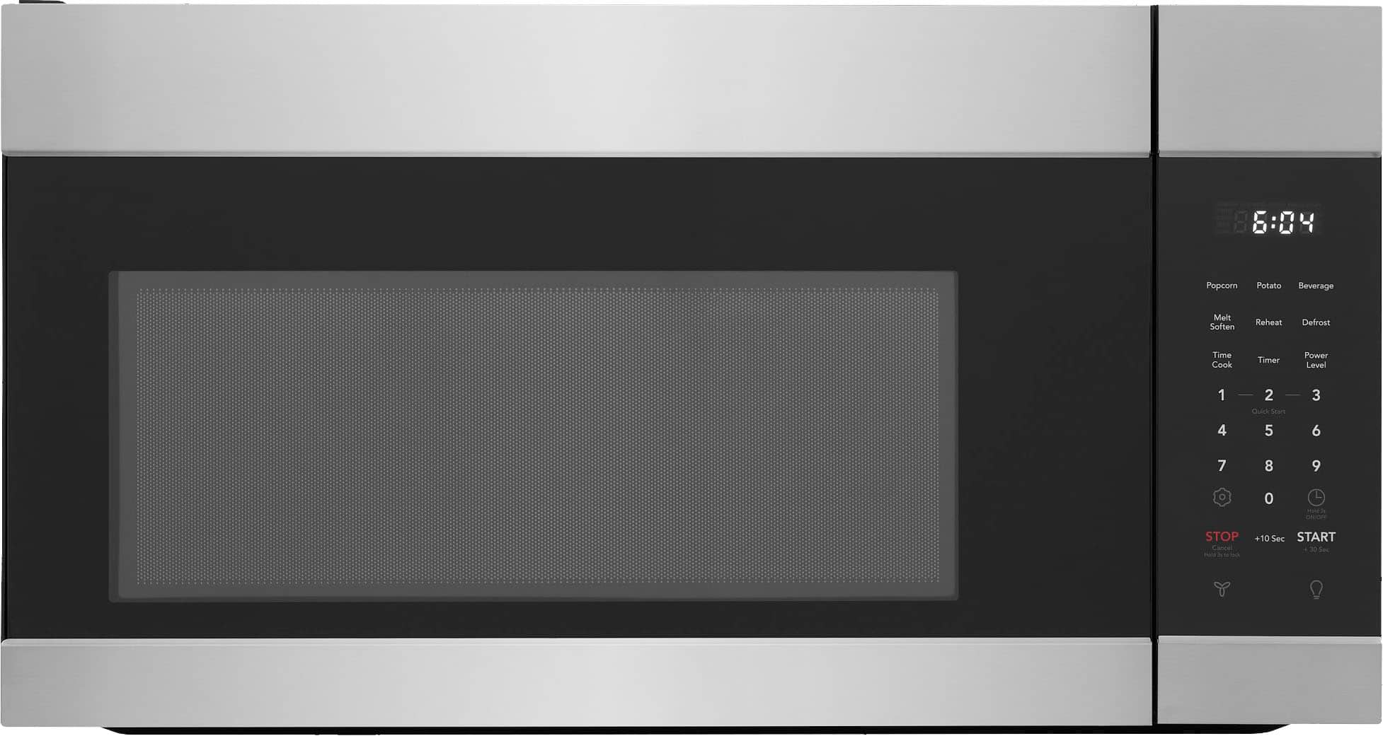 Frigidaire - 1.7 Cu. Ft. Over-The-Range Microwave with Quick Start - Stainless Steel product image