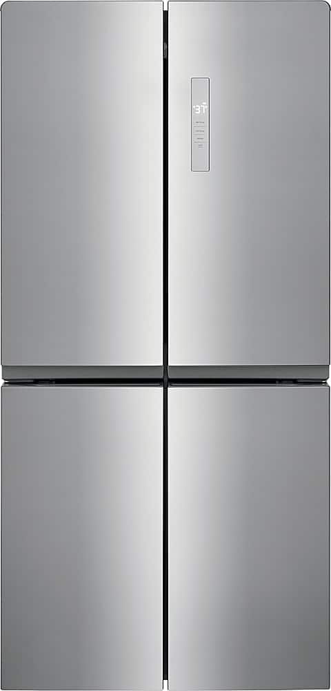 Frigidaire - 17.4 Cu. Ft. 4-Door French Door Refrigerator - Fingerprint-Resistant Stainless Steel Look product image