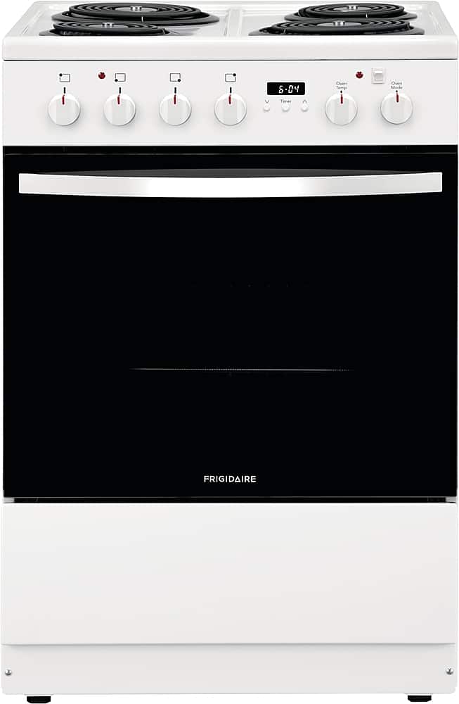 Frigidaire - 1.9 Cu. Ft. Freestanding Electric Range with Hidden Bake Element - White product image