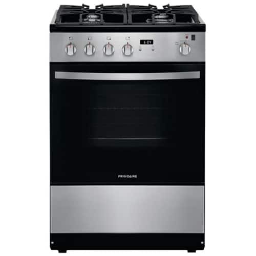 Frigidaire - 1.9 Cu. Ft. Freestanding Gas Range with Storage Drawer - Stainless Steel product image