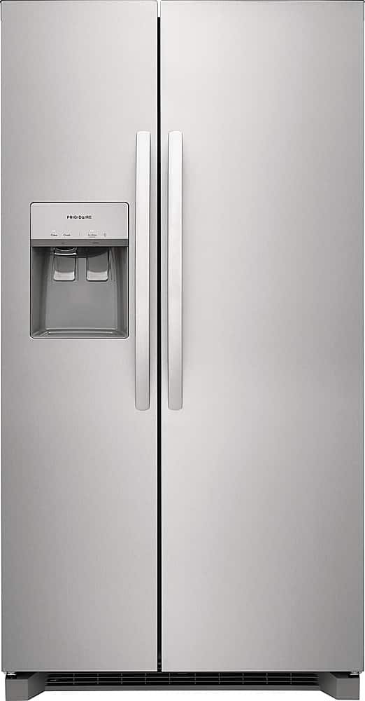 Frigidaire - 22.3 Cu. Ft. Side-by-Side Counter-Depth Refrigerator - Stainless Steel product image