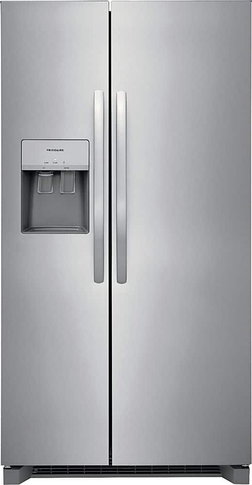 Frigidaire - 25.6 Cu. Ft. Side-by-Side Refrigerator - Stainless Steel product image
