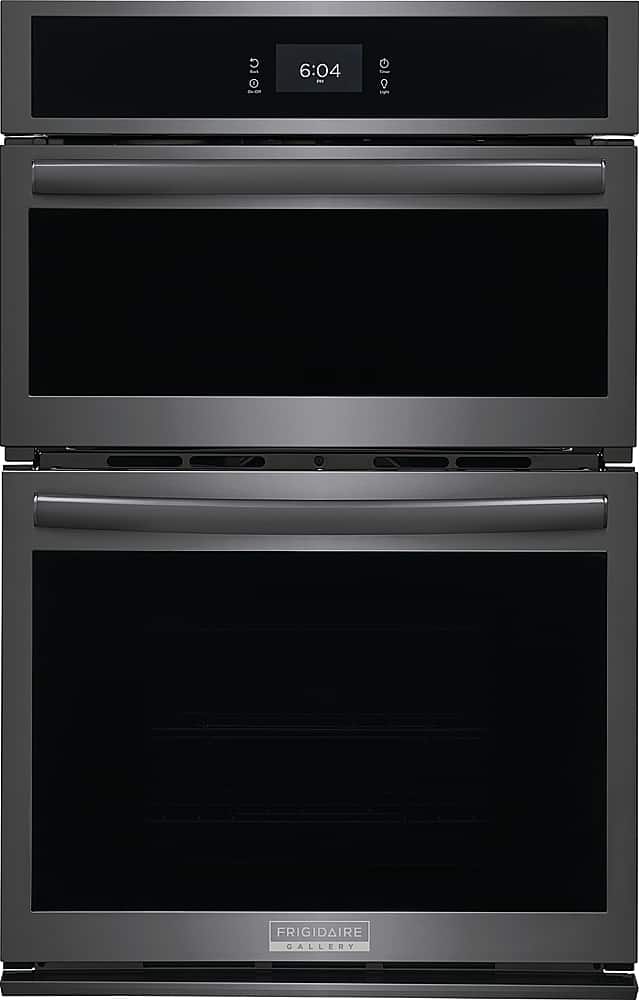 Frigidaire - 27" Built-in Electric Wall Oven/Microwave Combination - Black Stainless Steel product image