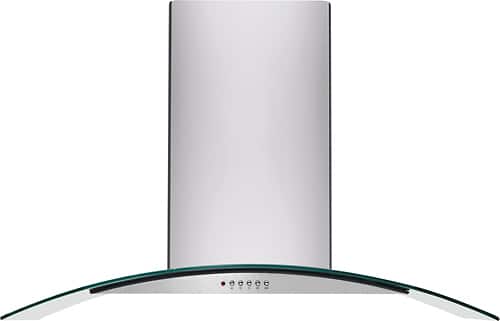 Frigidaire - 30 inches - Externally Vented & Recirculating - Wall Range Hood - Stainless Steel/Glass product image