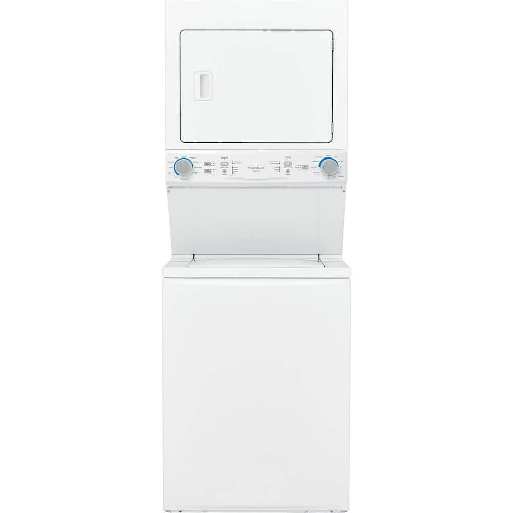Frigidaire - 3.9 Cu. Ft. 10-Cycle Gas Washer and 5.6 Cu. Ft. 10-Cycle Gas Dryer Laundry Center - White product image