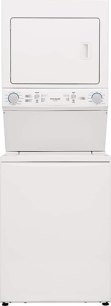 Frigidaire - 3.9 Cu. Ft Washer and 5.5 Cu. Ft. Electric Dryer Laundry Center with Long Vent - White product image