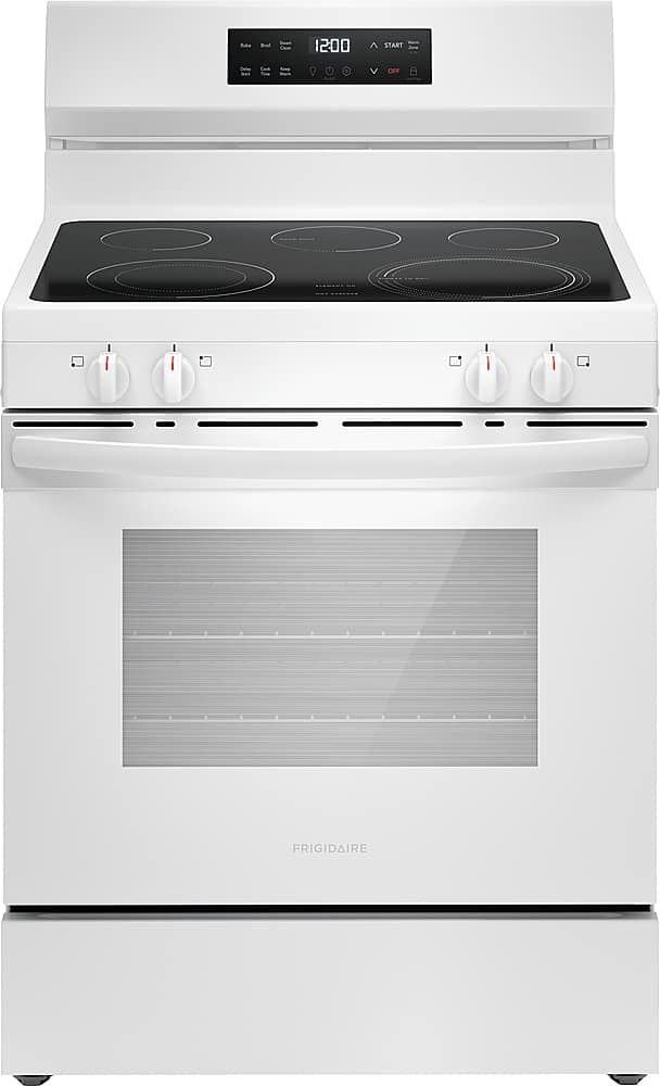 Frigidaire - 5.3 Cu. Ft. Freestanding Electric Range with EvenTemp - White product image