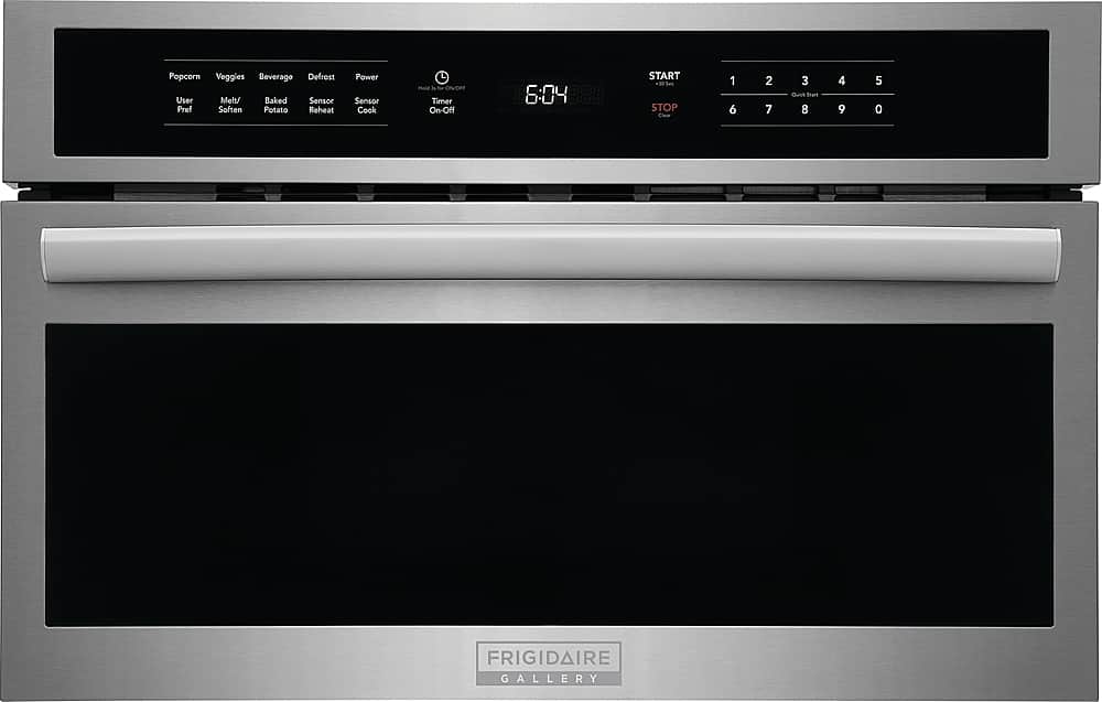 Frigidaire - Gallery 1.6 Cu. Ft. Built-In Microwave Oven with Drop-Down Door - Stainless Steel product image