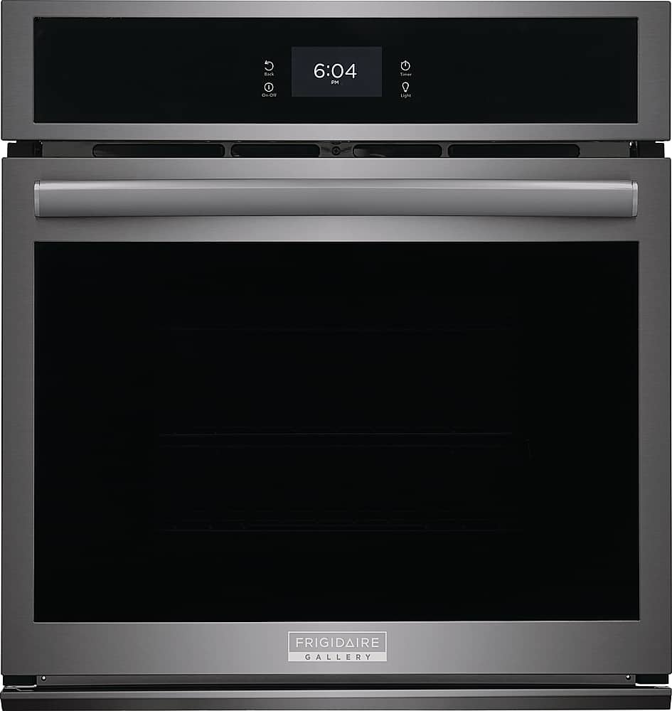 Frigidaire - Gallery 27" Built-in Single Electric Wall Oven with Fan Convection - Black Stainless Steel product image